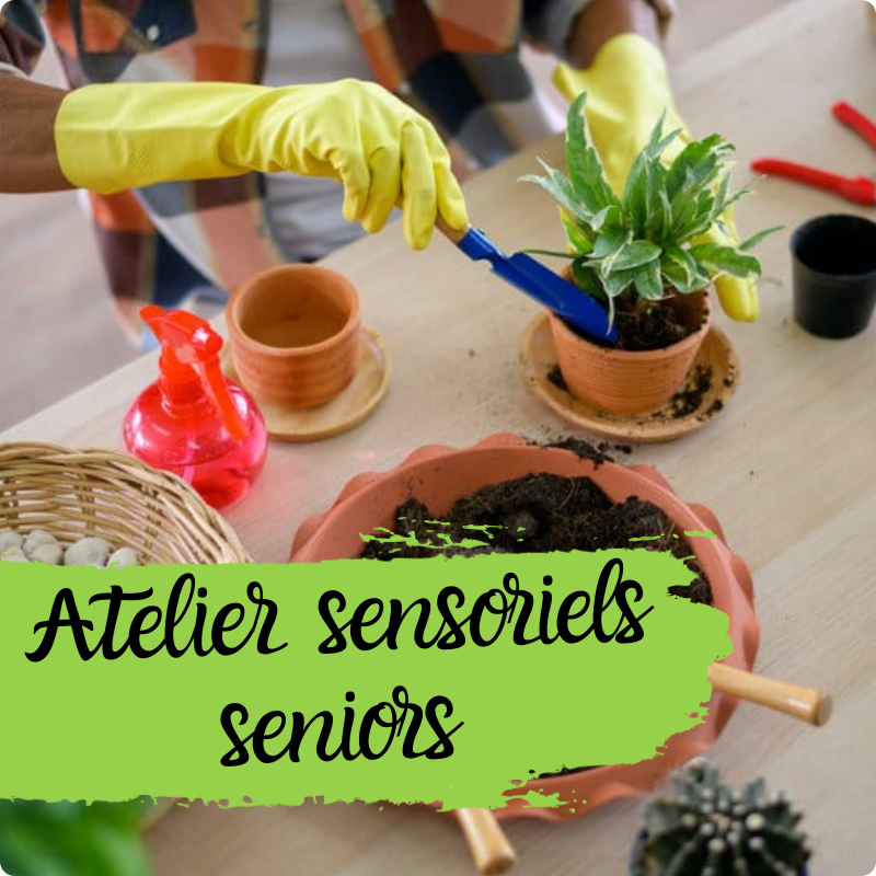 Atelier sensoriel Éveil des sens et de la mémoire