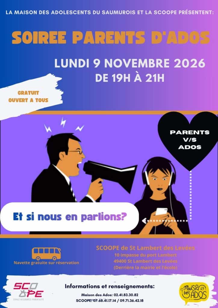 Soirée parents d&rsquo;ados